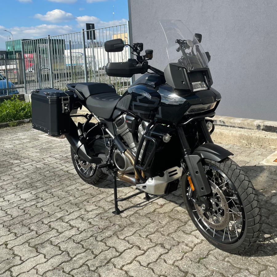 Abenteuerlich unterwegs mit der Harley Davidson Pan America 1250 und dem Zubehör von MyTech