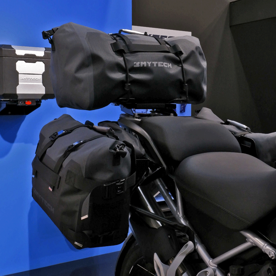 SOFT-X Motorrad Satteltaschen von MyTech: Wasserdicht, Leicht & Vielseitig