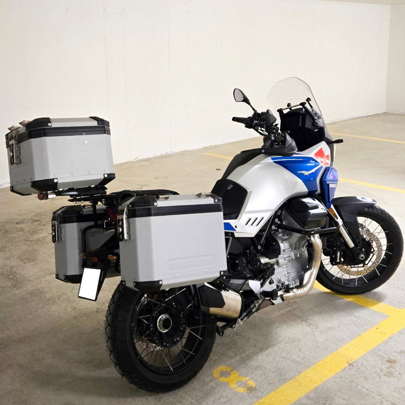 Alukoffer Model X Serie - Moto Guzzi Stelvio V100 - MyTech