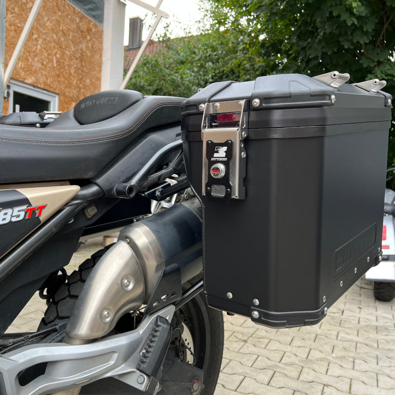 Alukoffer Model X Serie - Moto Guzzi V85 TT bis 23 - MyTech