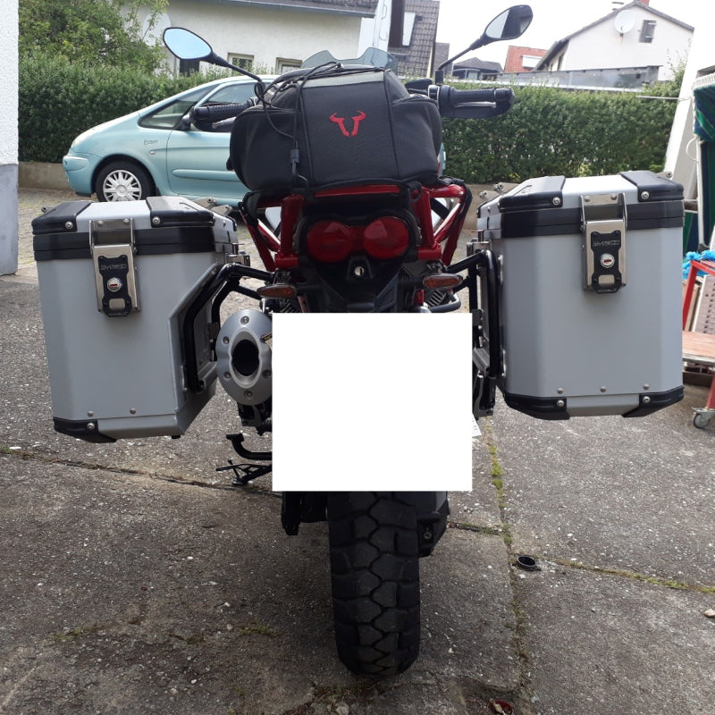 Alukoffer Model X Serie - Moto Guzzi V85 TT bis 23 - MyTech