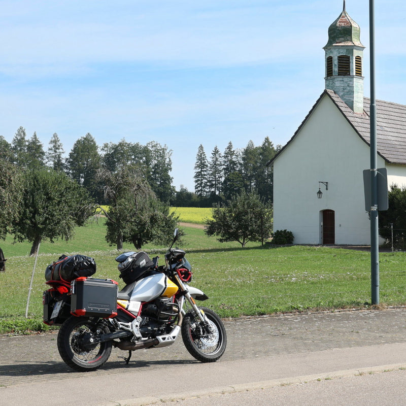 Unterwegs mit Frank´s Guzzi V85TT