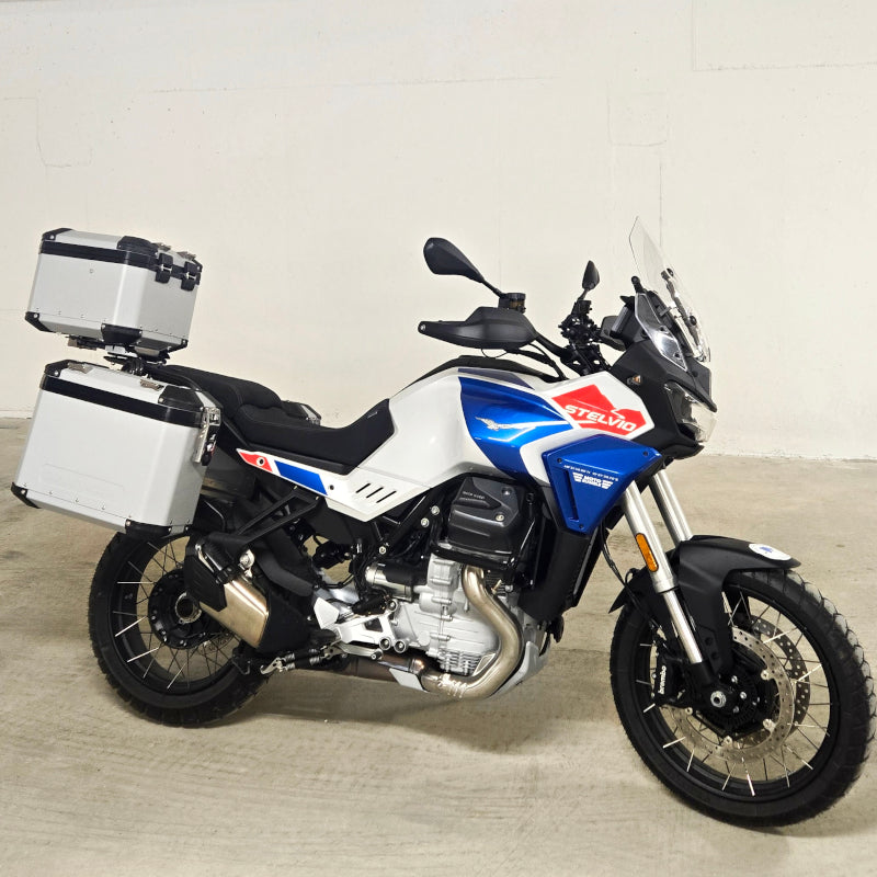 MyTech Model X Koffersystem – passend zur Moto Guzzi Stelvio Duecento Tributo