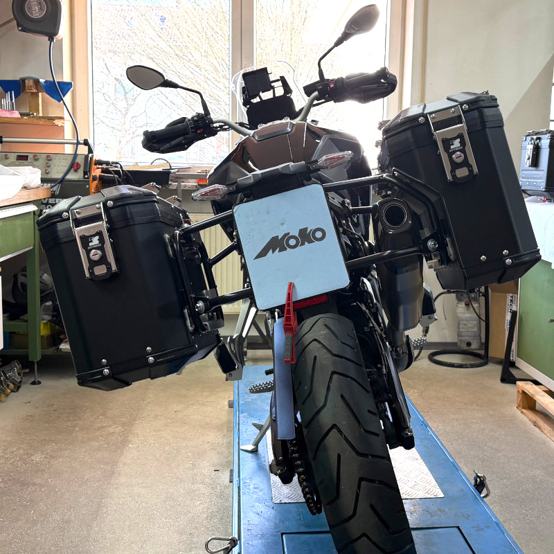 Alukoffer Model X Serie - BMW F900GS - MyTech