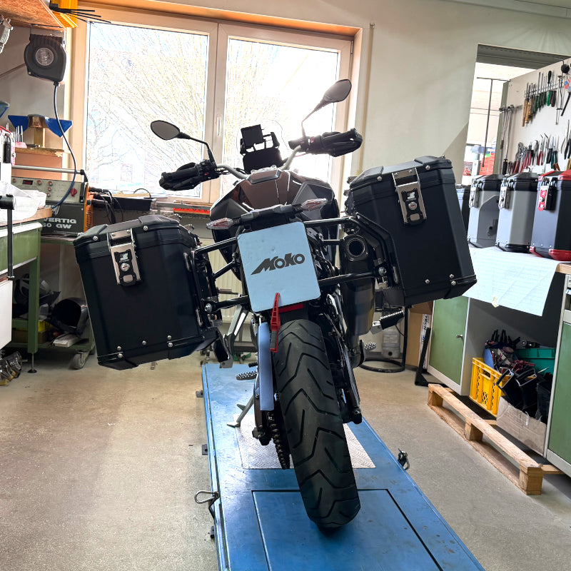 Alukoffer Model X Serie - BMW F900GS - MyTech