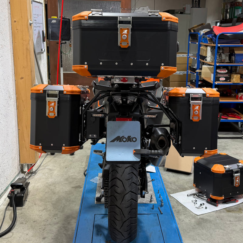 Alukoffer Model X Serie - KTM 1390 Super Adventure - MyTech