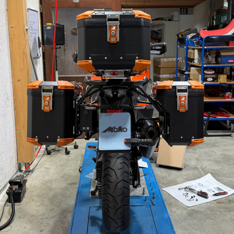 Alukoffer Model X Serie - KTM 1390 Super Adventure - MyTech