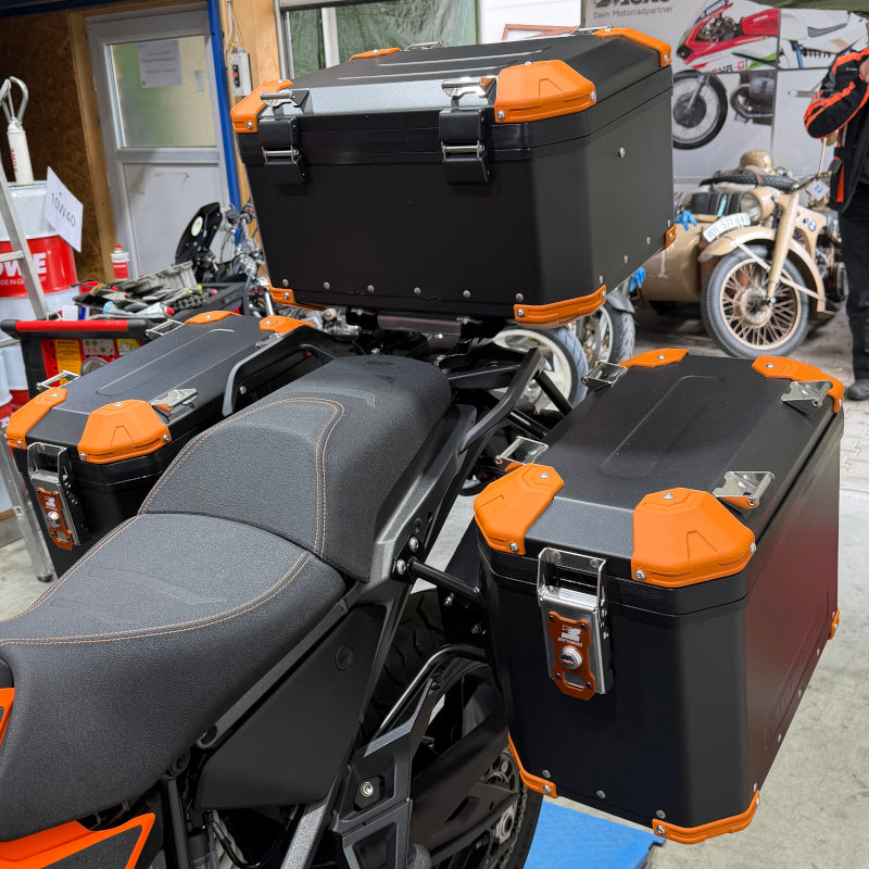 Alukoffer Model X Serie - KTM 1390 Super Adventure - MyTech