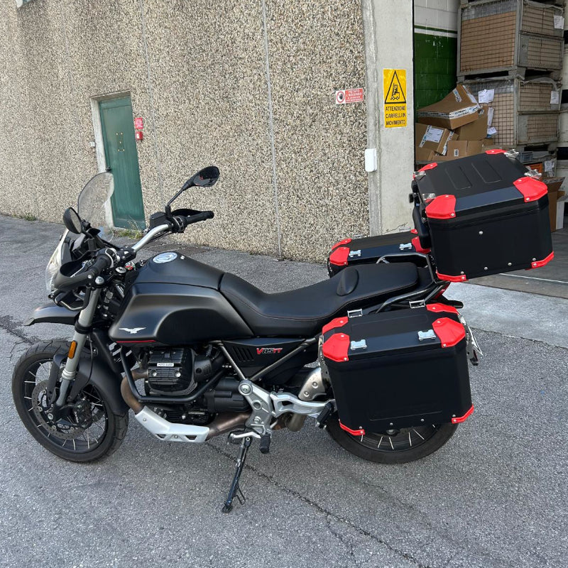 Alukoffer Model X Serie - Moto Guzzi V85 TT ab 24 - MyTech