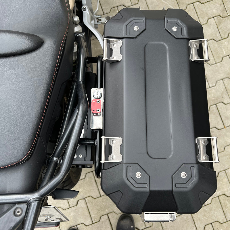 Alukoffer Model X Serie - Moto Guzzi V85 TT - MyTech