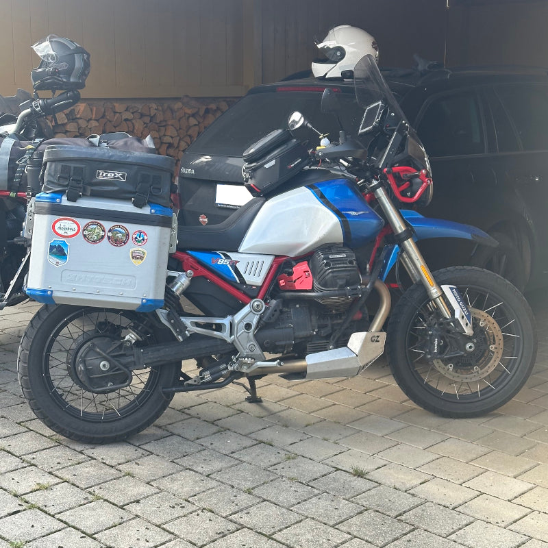 Alukoffer Model X Serie - Moto Guzzi V85 TT bis 23 - MyTech