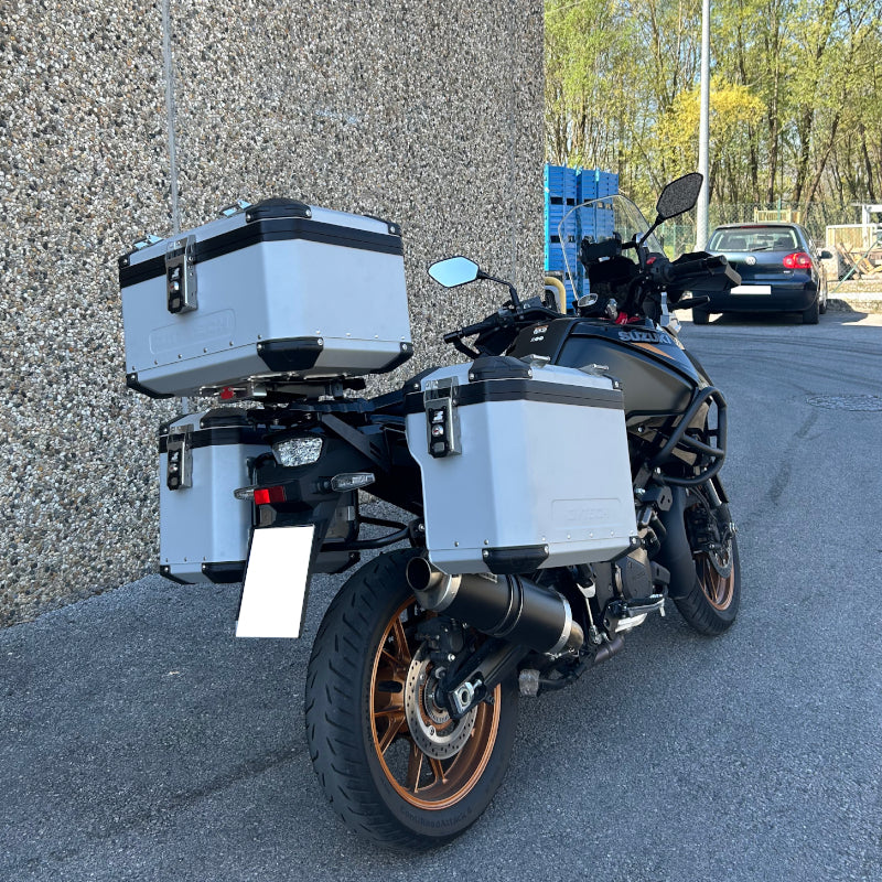 Alukoffer Model X Serie - Suzuki V-Strom 1050 - MyTech