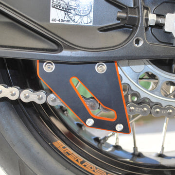 Kettenschutz aus Aluminium für KTM