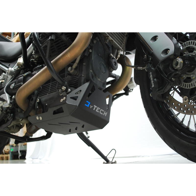 Motorschutzplatte schwarz - Moto Guzzi Stelvio - MY TECH